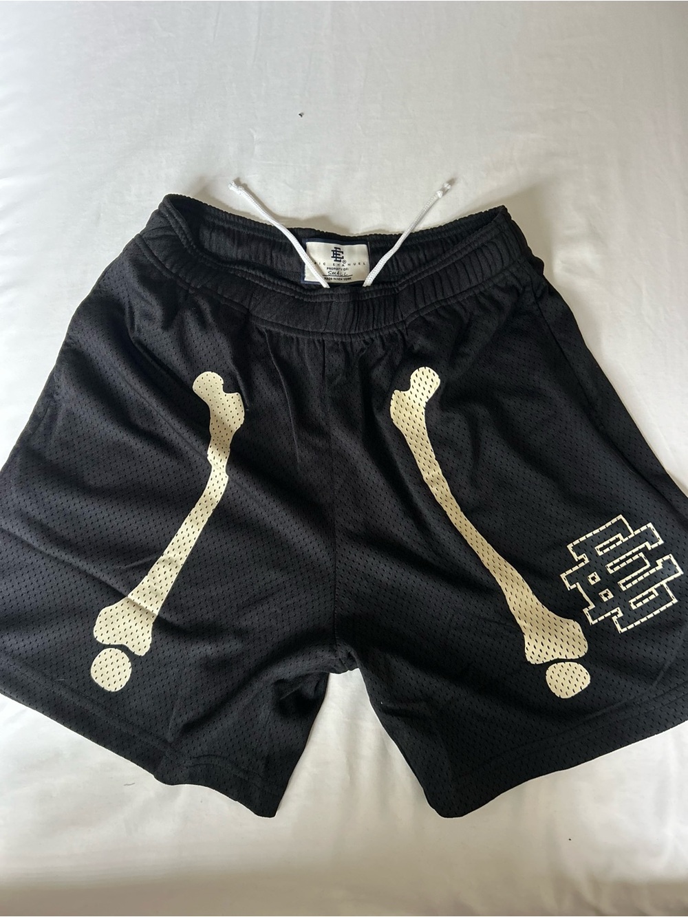 Eric Emanuel Black Bone Shorts